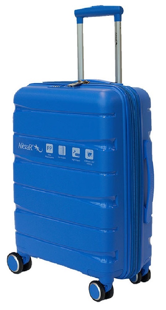 Alezar Lux matkalaukku sininen ( 20" 24" 28")